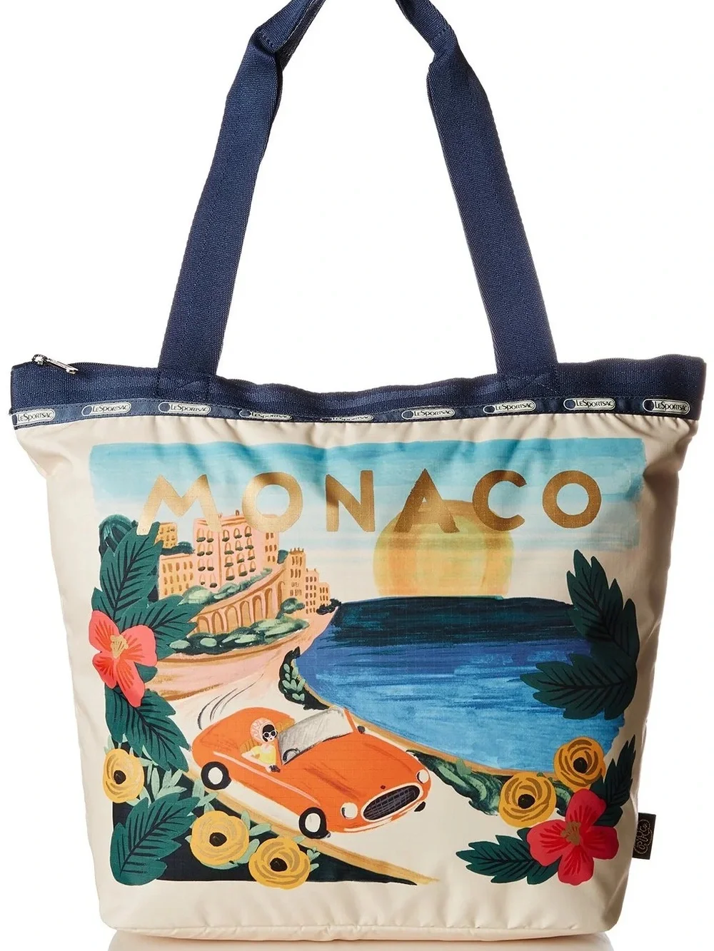 LeSportSac X Rifle Paper Co Monaco Hailey Tote Bag O/S - Picture 1 of 7